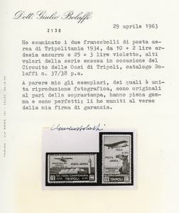 POSTA AEREA 1934 - Circuito delle ... 