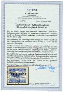 OCCUPAZIONE TEDESCA EGEO 1944 - ... 