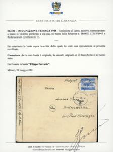 OCCUPAZIONE TEDESCA EGEO 1945 - ... 