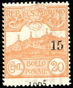 1905 - 15 cent. su 20 cent. (46), ... 