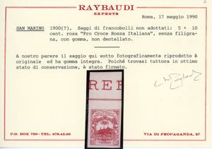 1916 - 10 + 5 cent. Croce Rossa, ... 