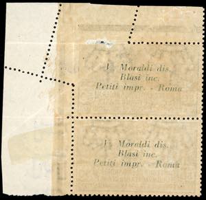 1923 - 50 cent. Bandiera di Arbe ... 