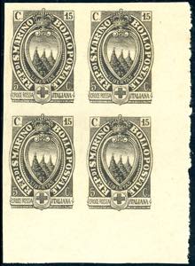 1923 - Pro Croce Rossa, serie ... 