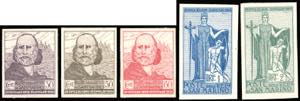 1924 - Garibaldi, serie completa, prove di ... 