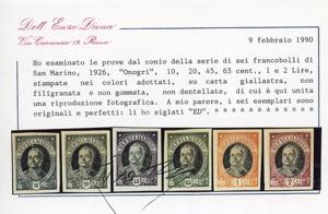1926 - Onofri, serie completa ... 