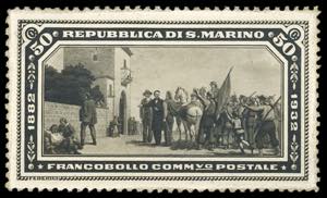 1932 - 50 cent. Garibaldi (171), prova ... 