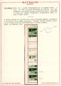 1943 - 10 cent. Propaganda per la ... 