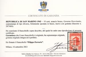 1943 - 10 cent. Governo ... 