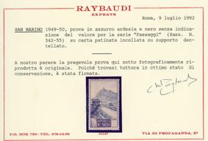 1949 - Paesaggi, prova in azzurro ... 