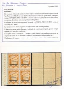 1943 - 25 cent. soprastampato ... 