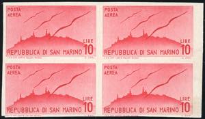 1946 - 10 lire Vedute, non dentellato (56b), ... 