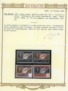 1947 - 100 lire Centenario ... 