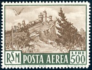 1951 - 500 lire Veduta (97), gomma originale ... 