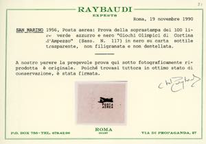 1956 - 100 lire Giochi Olimpici di ... 