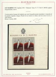 1955 - 250 lire Ginnasta, ... 