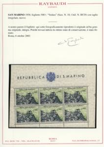 1958 - 500 lire Panorama, ... 