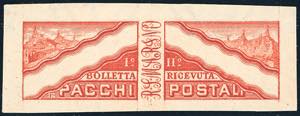 1946 - 10 cent. carta non trasparente, ... 