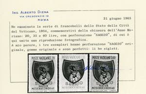 1954 - Chiusura Anno Mariano, ... 