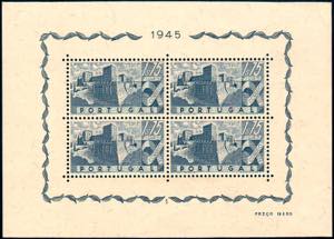 PORTOGALLO FOGLIETTI 1945 - 1,75 e. ... 