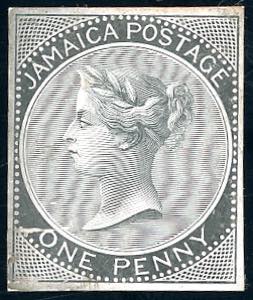 BRITISH COLONIES - JAMAICA 1860 - 1 p. ... 