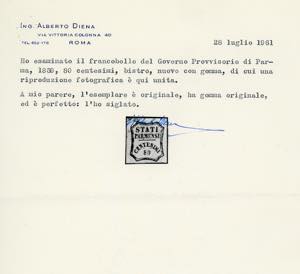 1859 - 80 cent. bistro oliva (18), ... 