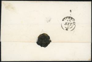 1858 - 3 baj giallo paglia (4d), ... 