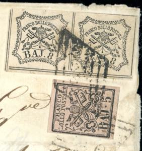 1858 - Modulo di telegramma da ... 