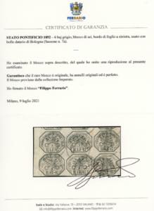 1852 - 6 baj grigio (7a), blocco ... 