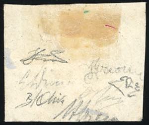 1867 - 3 cent. grigio (15), usato, ... 