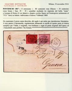 1968 - 80 cent. rosa lillaceo, ... 