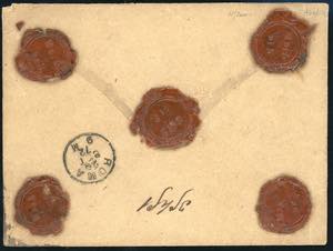 1872 - 40 cent. De La Rue, ... 