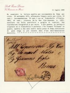 1872 - 40 cent. De La Rue, ... 