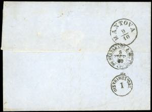 1860 - 10 cent. bruno olivastro ... 