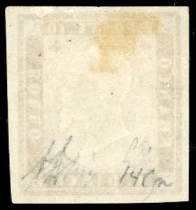 1861 - 10 cent. bruno rossastro ... 