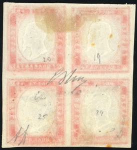 1860 - 40 cent. rosso (16C), ... 