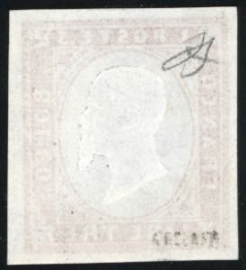 1861 - 3 lire rame vivo (18A), ... 