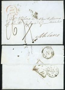 POSTA MILITARE 1848/59 - Cinque ... 