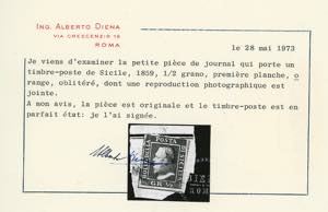 1859 - 1/2 grano arancio, I ... 