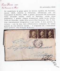 1859 - 1 grano verde oliva ... 