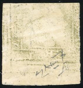 1859 - 1 grano verde oliva chiaro, ... 