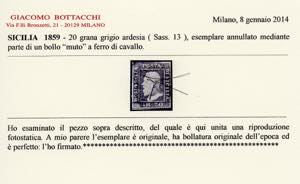 1859 - 20 grana grigio ardesia ... 