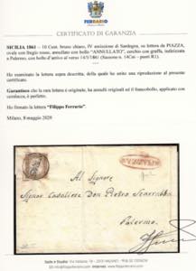 PIAZZA, ANNULLATO cerchio con ... 