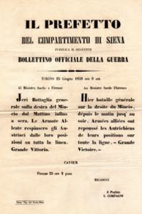 1859 - Manifesto a stampa del Prefetto del ... 