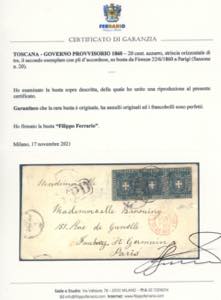 1860 - 20 cent. azzurro (20), ... 