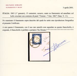 FIRENZE, cerchio formato da punti ... 