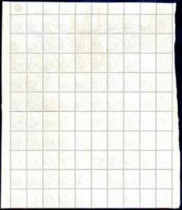 1866 - 1 cent. verde oliva, De La ... 