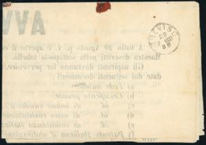 1882 - 1 cent. De La Rue, tiratura ... 