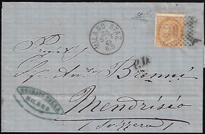 1869 - 10 cent. De La Rue, tiratura di ... 