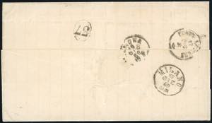 1869 - 20 cent. azzurro, tiratura ... 