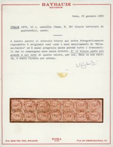 1879 - 10 cent. Umberto I (38), ... 